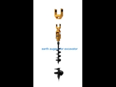 экскаватор глиняной буровой станок шнековая насадка гидравлический буровой бур