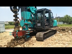 Снаряжение кучи CFA KR80M буровой установки гидравлического длинного спирального сверла роторное управляя