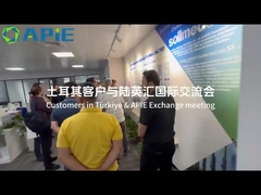 Турецкие клиенты посетили АПИЭ для международного обмена и сотрудничества