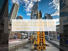 Упрощенные строительные процессы с сферическими лопатками и гидромельницей