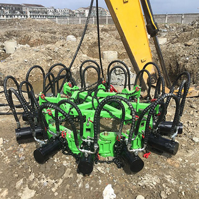машина 135mm выключателя кучи гидравлического квадрата 34.3mpa конкретная