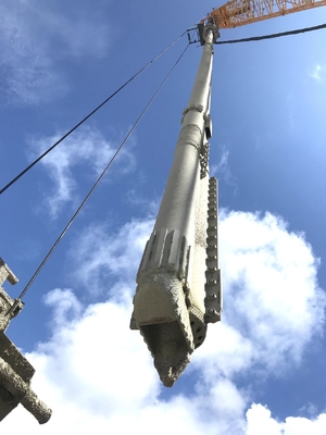 1.2m3 Электрическое подающее устройство Vibroflot 300kN 6 Bar
