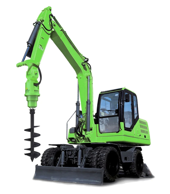 Настраиваемая модель Post Hole Digger Machine Earth Auger Drill для экскаватора