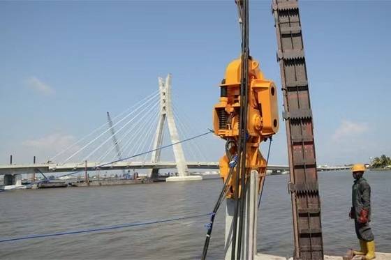 Строительные машины Vibro Hammer Excavator Гидравлический пиловод Электрический Vibro Hammer
