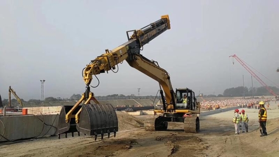 15-36 тонн экскаватор прикрепление лучшее качество на заказ Clamshell телескопическая рука для экскаватора