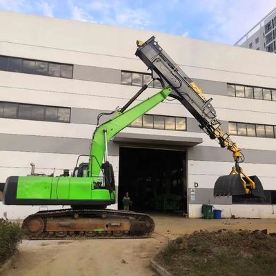 Расширяемая телескопическая рука для глубокого копания