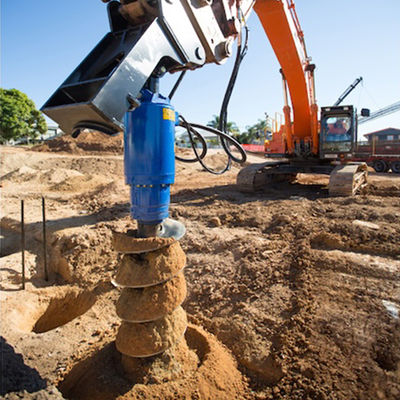 машина круглой гидравлической земли 65mm сверля с 2 опционными валами выхода