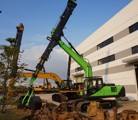 Макс. высота подъема 5770 мм Телескопическая стрела с грейферным ковшом для точного вертикального копания в различных областях применения