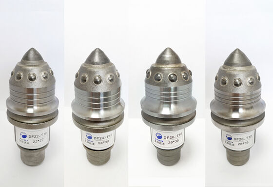 Твердосплавные буровые коронки B47K22 с вольфрамовым карбидом, модель с пулевидными зубьями, размер головки из сплава 9-30 мм для бурового инструмента