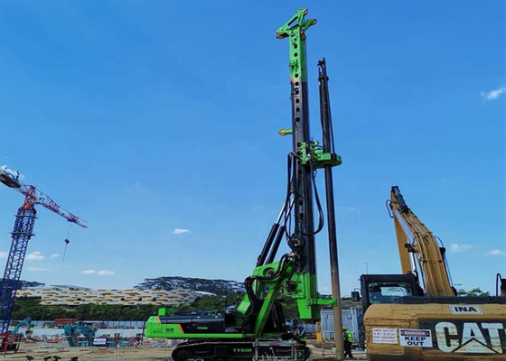 транспорта нагрузки машины кучи скважины 52m 1500mm буровая установка одиночного полностью гидравлическая