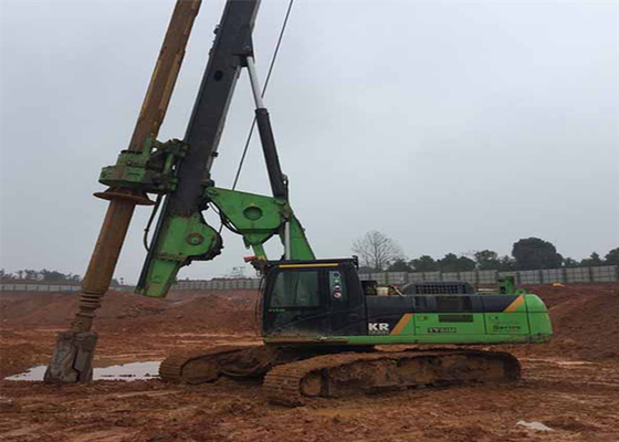 Буровая установка Crawler почвы машины снаряжения шасси 60m/Min CAT гидравлическая складывая в учреждении