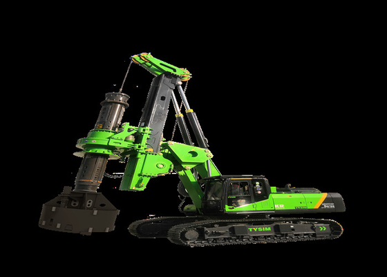 общий объем цилиндров двигателя водителя кучи машины 6.7L 32000Kg 1800mm гидравлический роторный сверля конкретный