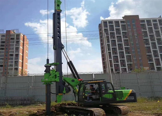 Машина спиральной скважины экскаватора водителя кучи 140KN гидравлической многофункциональной сверля