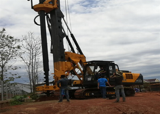 Машина кучи роторной машины сверла Crawler 34.3MPa 750mm гидравлической роторная управляя