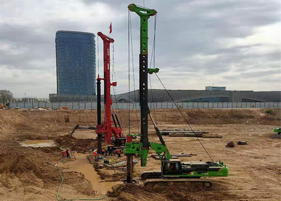 Машина KR125M 15m CFA гидравлическая сверля для строительств 60m/Min