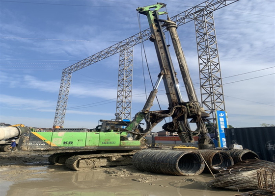 Строительства 1500mm 125kNm использовали сверло Crawler водителя кучи роторное гидравлическое
