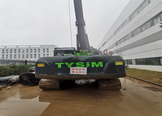 оборудование кучи машины сверла Crawler 1000mm 1200mm гидравлическое 35m используемое управляя