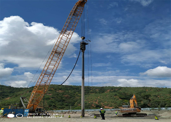уплотнение Виброflotation столбцов Виброflot питания дна 150kw гидравлическое электрическое каменное