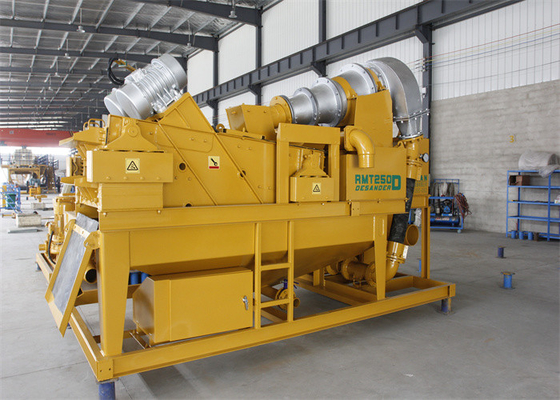 Slurry грязи Desander 100m3/M бурового раствора Hydrocyclone RMT100A повторно используя машину
